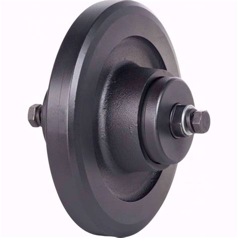 skid steer track idler|wheel shaped idlers.